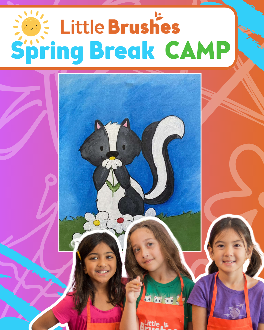 Spring Break Camp! Drop off from 10am - 2pm. Painting and Craft. Must bring lunch.